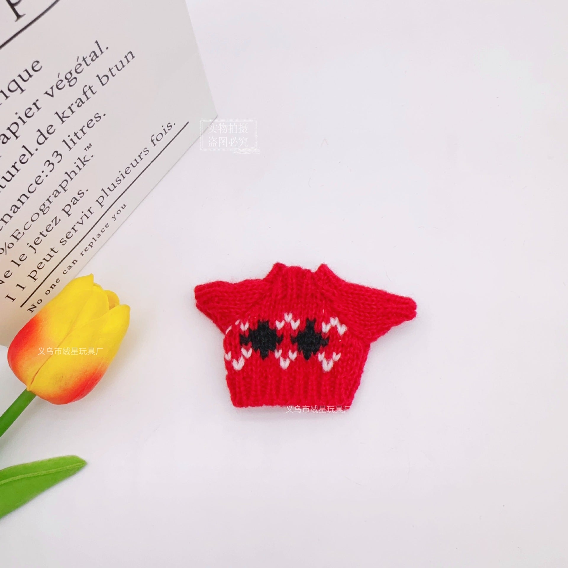 Wholesale Creative Cotton Sweater Doll Accessories Little Clothes for Cotton Dolls Dog Leader Costume Toy Series Life Category